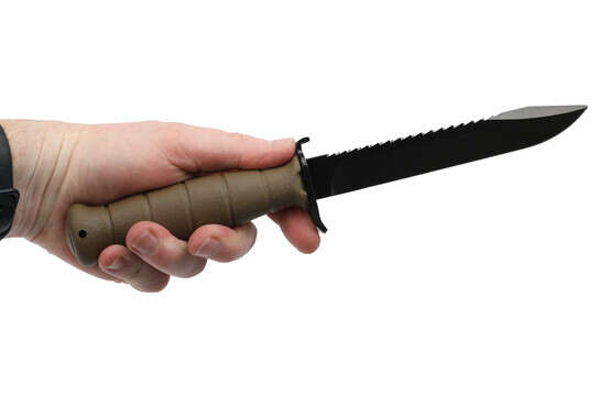 Glock Fixed Knife features a high carbon 8 inch blade